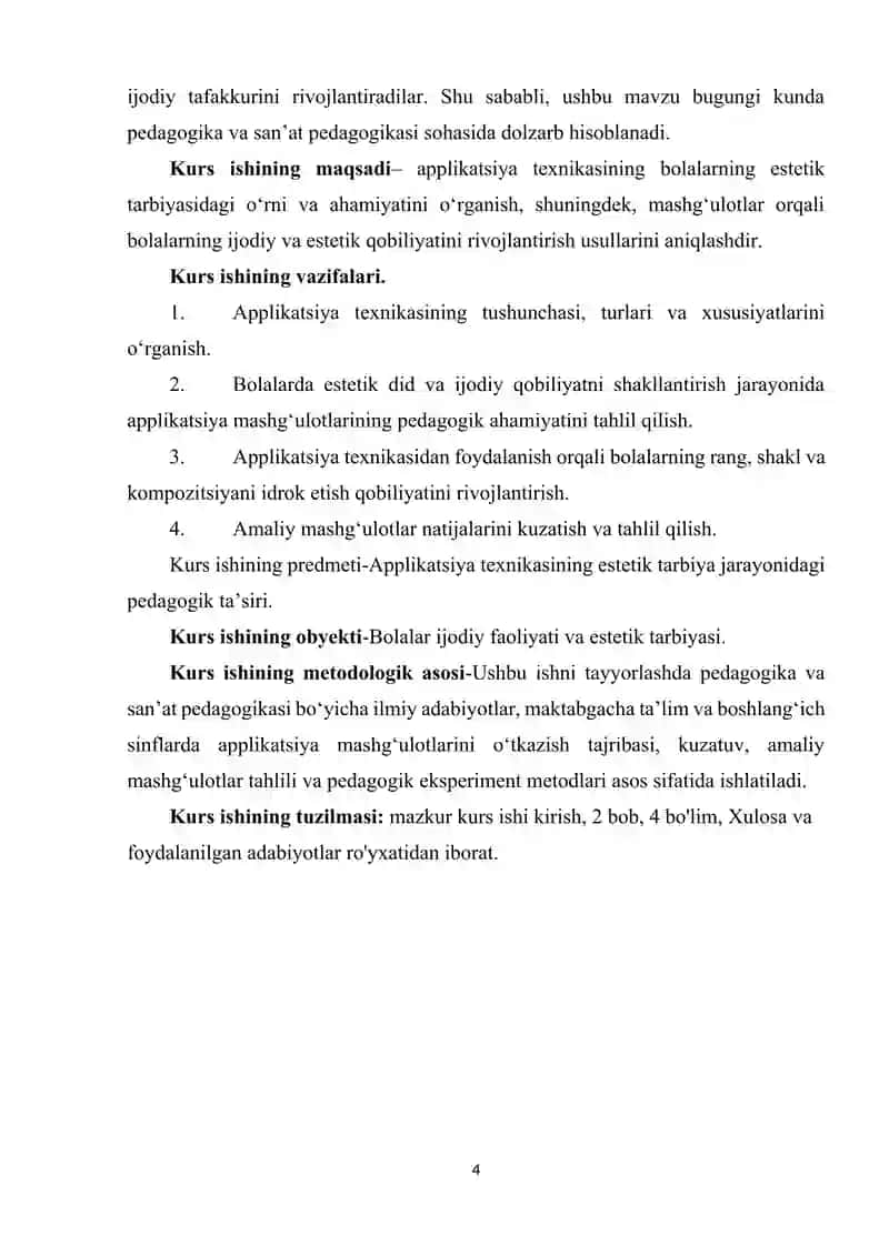 Applikatsiya texnikasining estatik tarbiyada ahamiyati 4