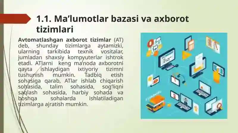 Ma’lumotlarbazasiniboshqarishvadasturlashtexnologiyalari 4