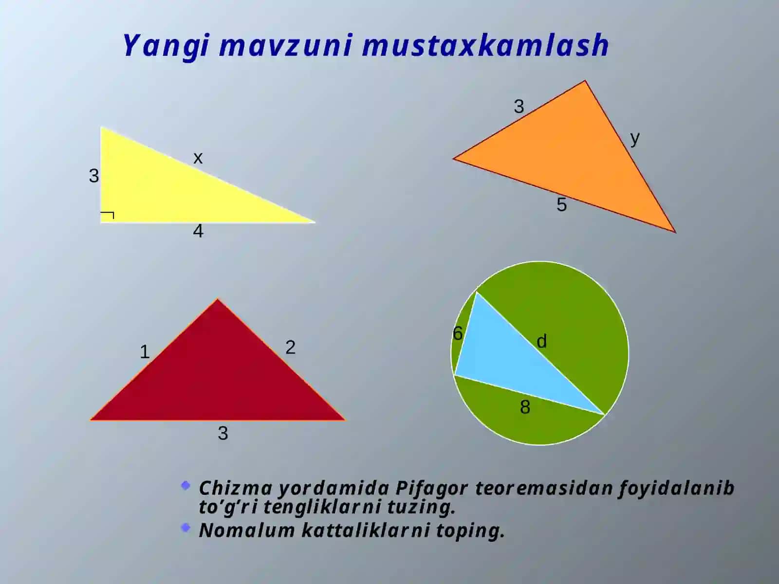 Pifagor teoremasi 4