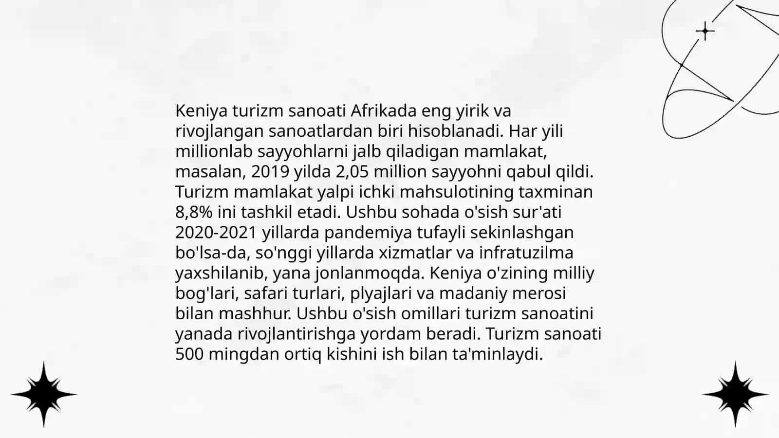 Urugvay va Keniya davlatlari haqida 4