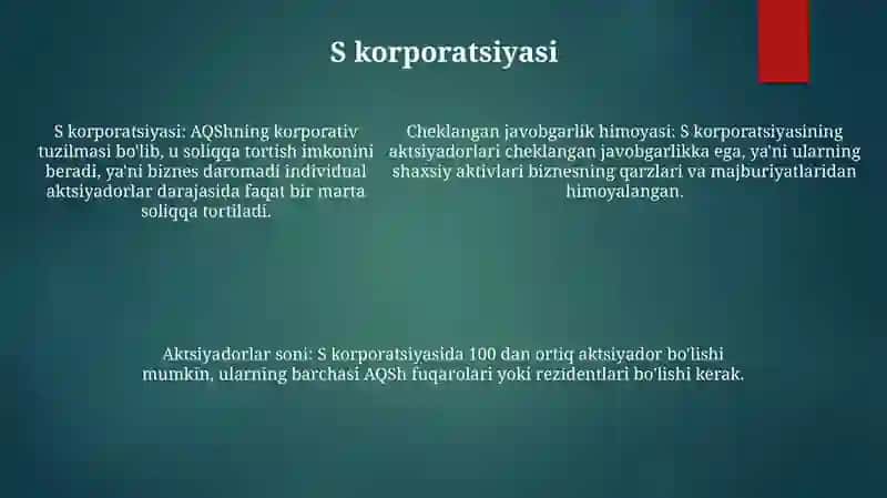 Kompaniyalar turlari 4