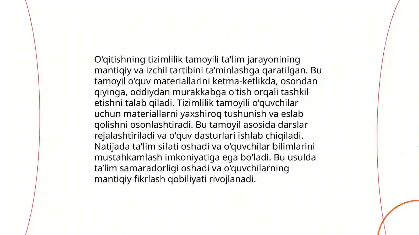 O'qitishning ilmiylik tamoyili 4