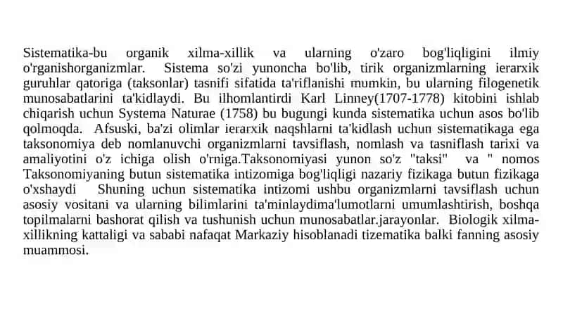 Entamologiya fanidan tayyorlagan mustaqil ta'lim ishi 4