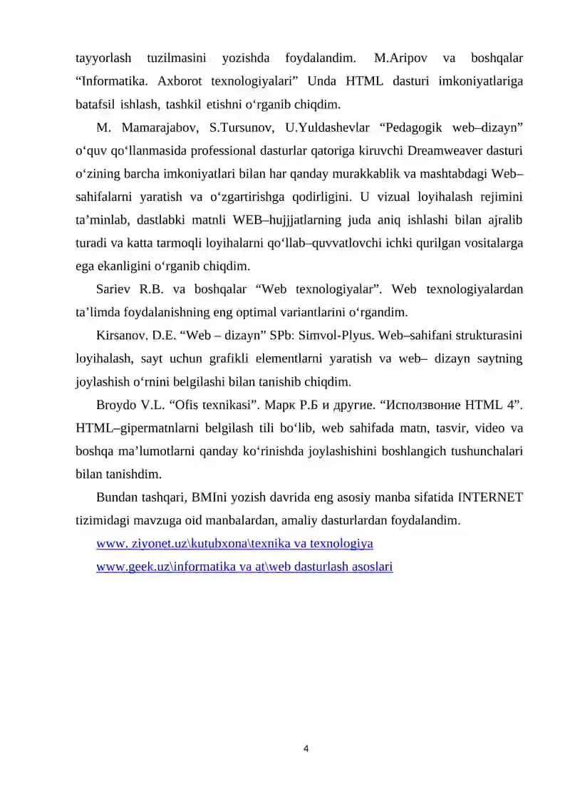 Grafik vazifalarni yechishga mo'ljallangan grafik dasturlarning ahamiyati 4
