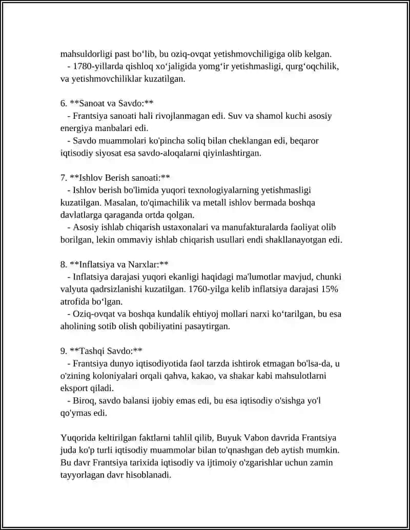 BUYUK VABONING IQTISODIY OQIBATLARI 4