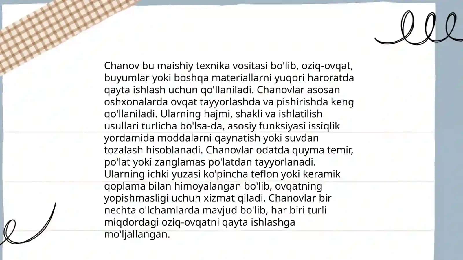 Chanoq sonini aniqlash tartibi 4