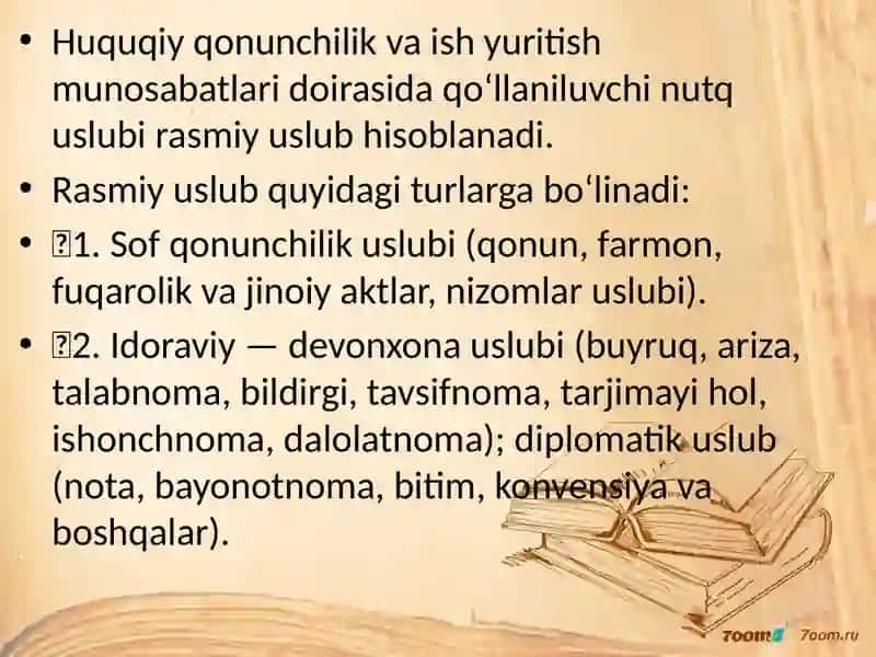 Rasmiy uslub 4