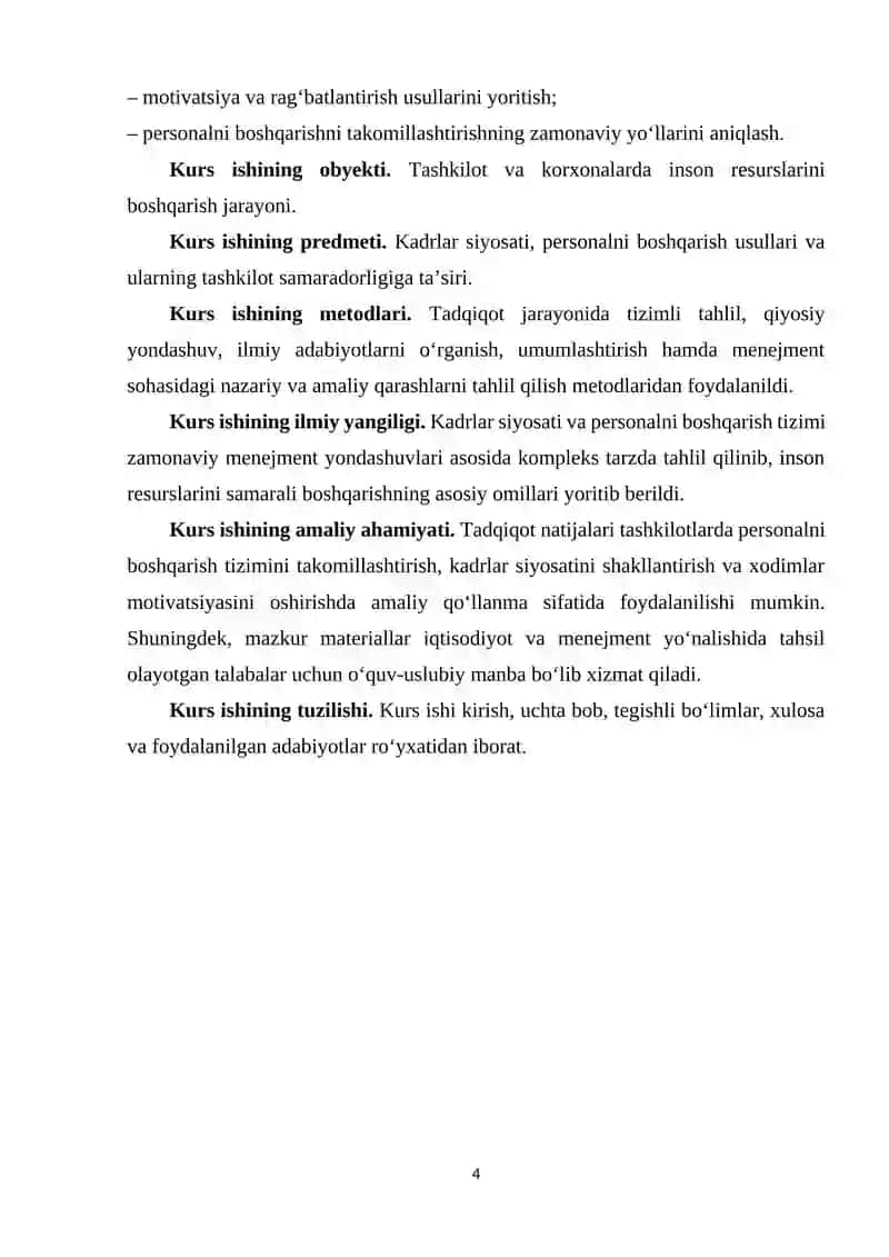 Kadrlar siyosati va personalni boshqarish 4