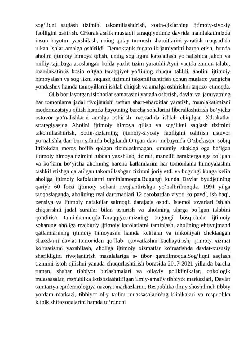 Aholi bandligi va real daromadlarini izchil oshirish 4