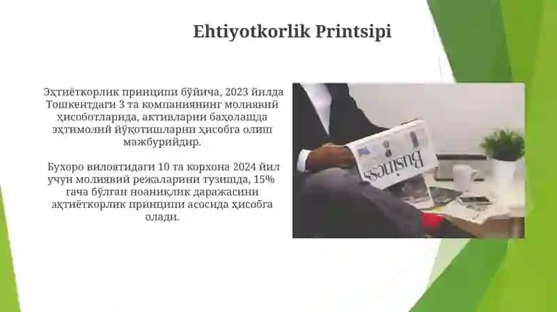 Moliyaviy hisobning umumiy fundamental qoidalari 4