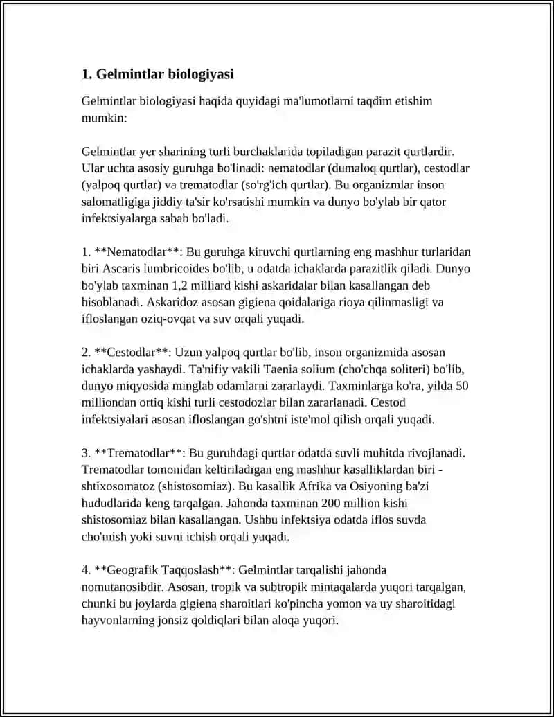 Gelmintlarning Yigʻish va Tekshirish Usullari 4