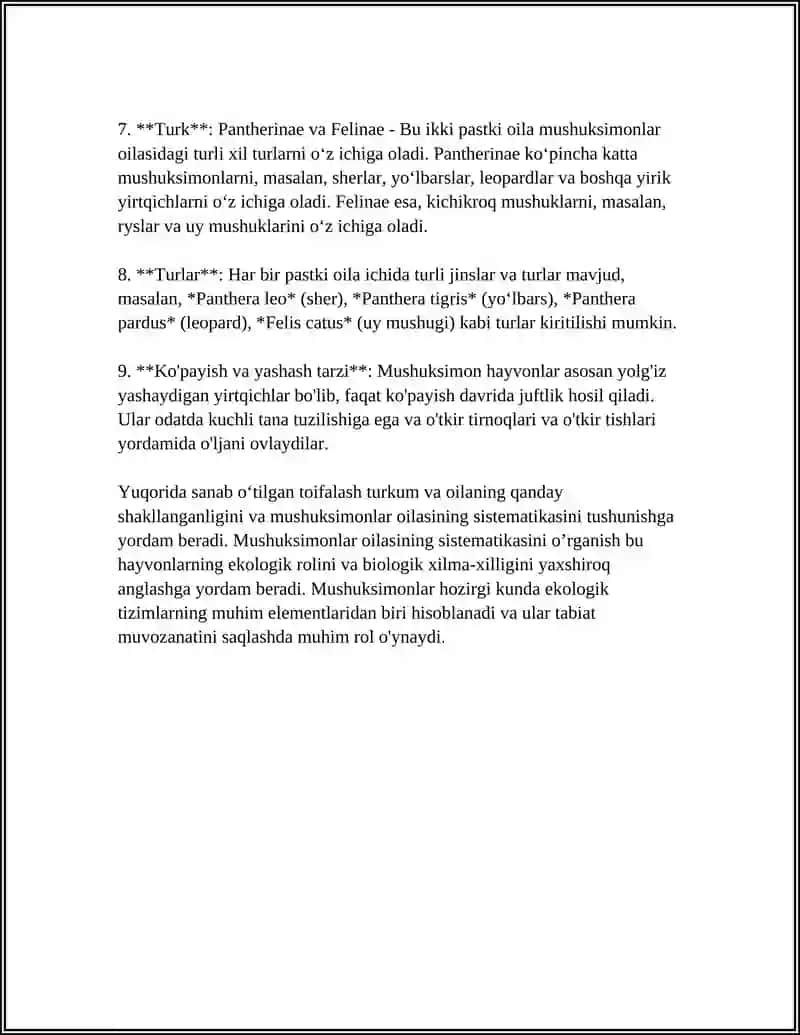 SURGʻICHLILAR SINFI MUSHUK SURGʻICHI REFERAT 4