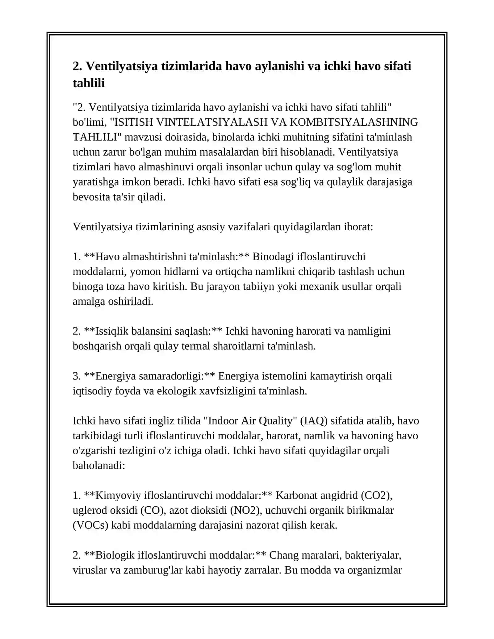 ISITISH VINTELATSIYALASH VA KOMBITSIYALASHNING TAHLILI 4