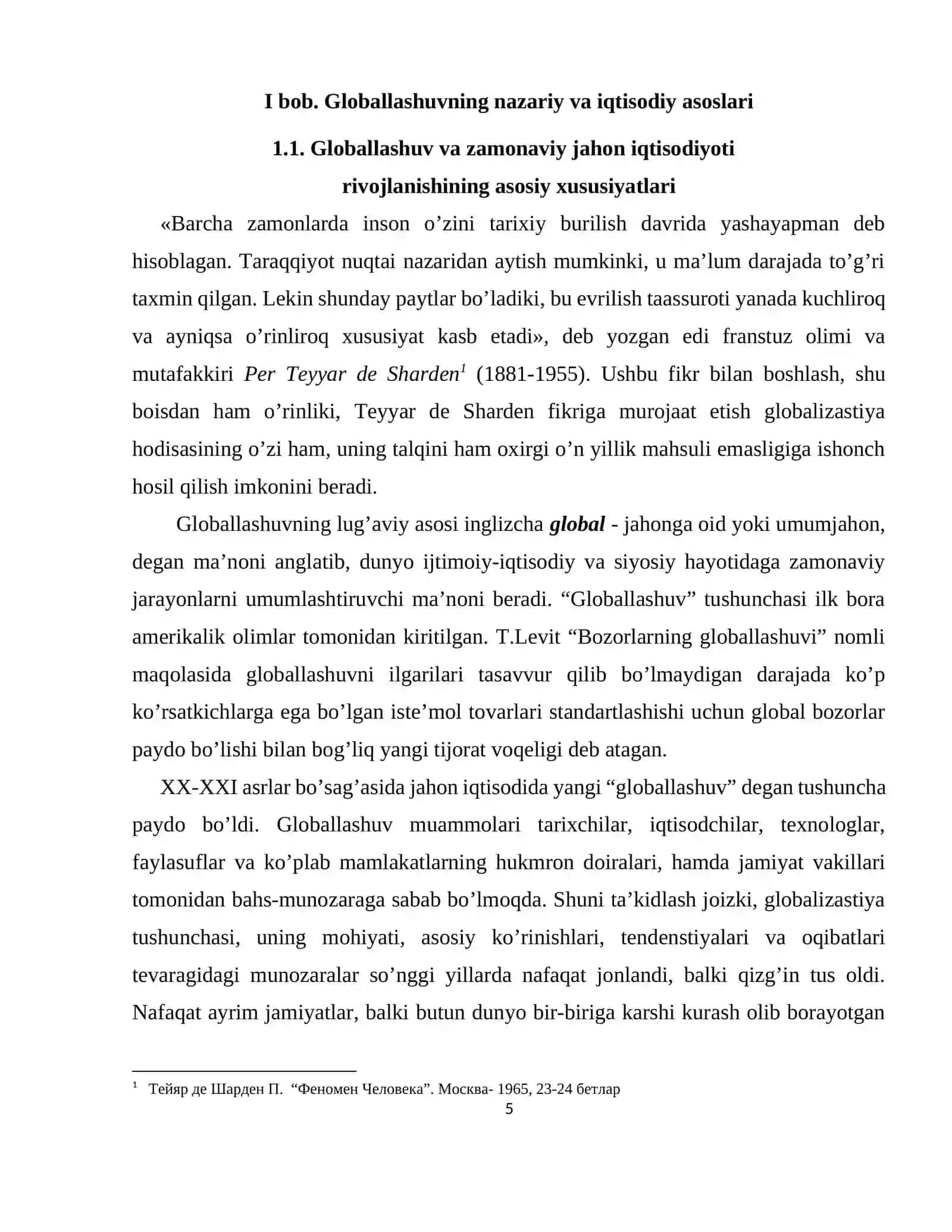 Qozog`iston iqtisodiyoti va unga globallashuvning ta`siri 4