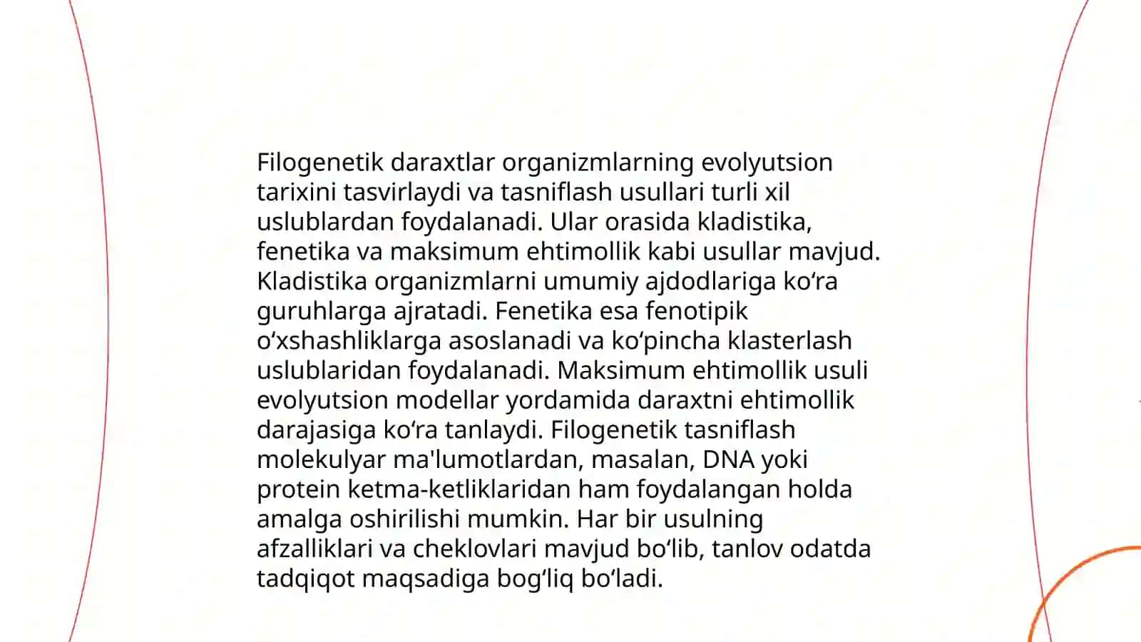Filoginitik daraxtga oid masala va mashqlar tuzish hamda yechish metodikasiga doir taqdimot yaratish 4