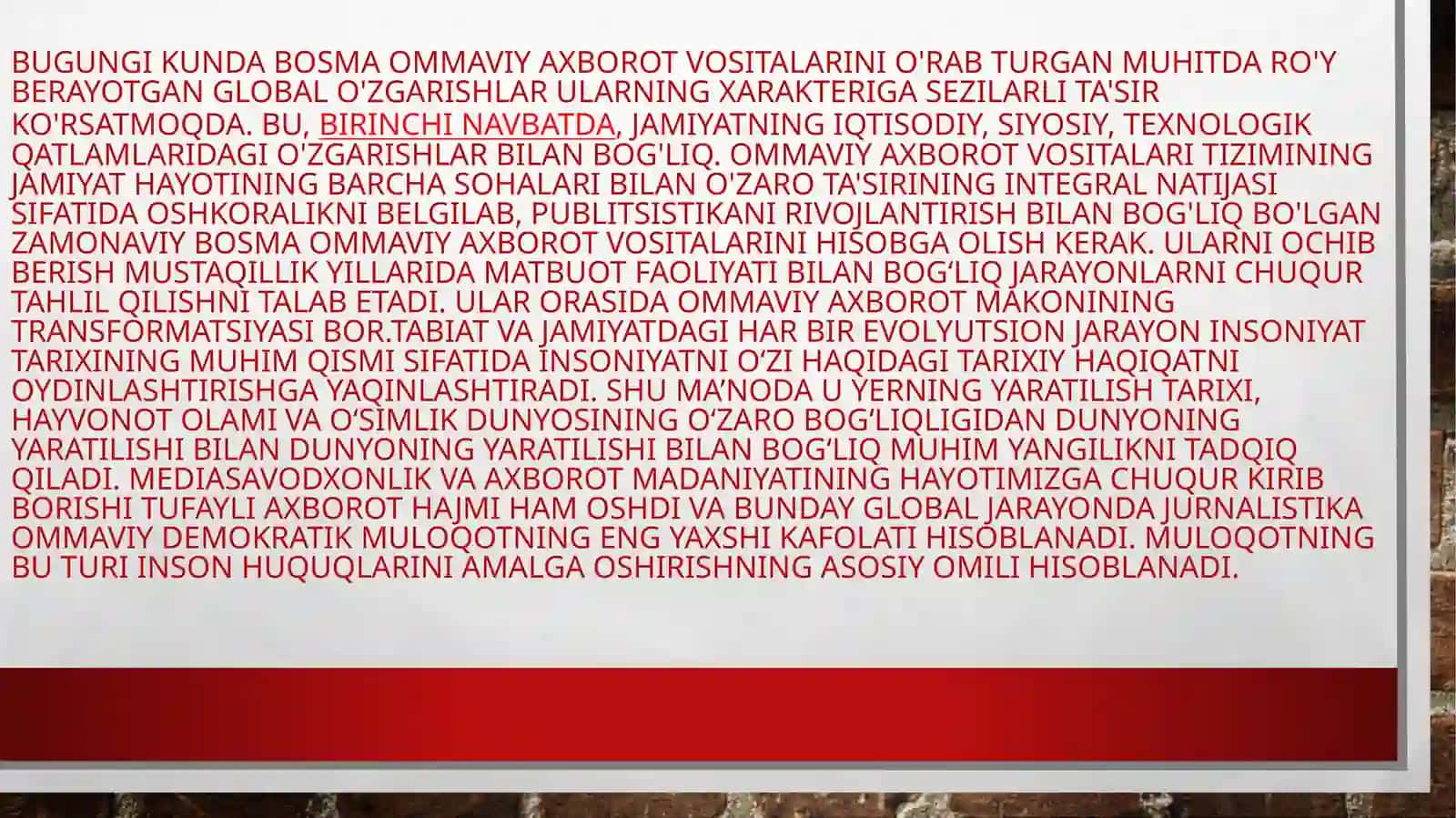 Jahon mediava axborot makoni daraqobat muhiti 4