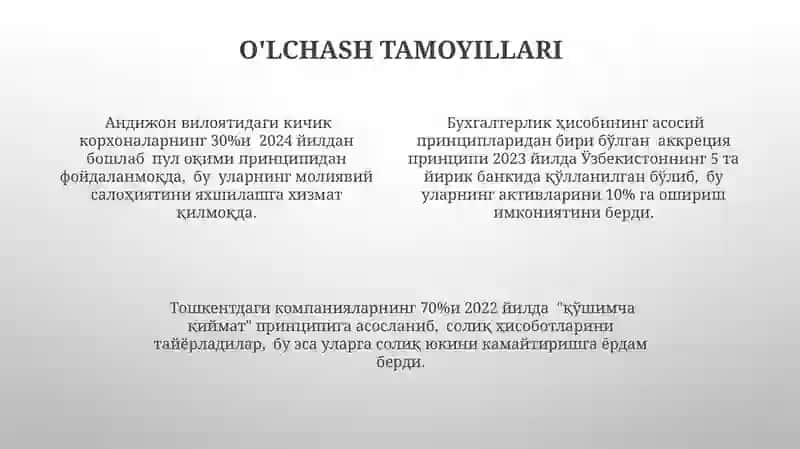 Moliyaviy hisobning umumiy fundamental qoidalari 4
