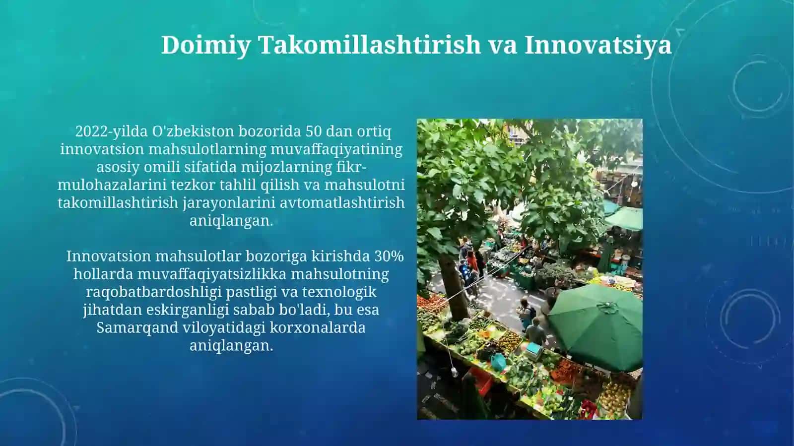 Innovatsion mahsulotlar va xizmatlar bozorida muvaffaqiyatga erishish omillari 4