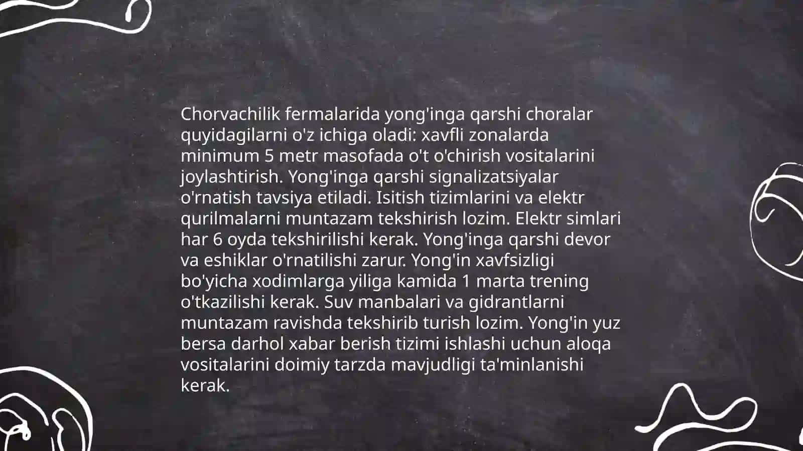 O‘simlikshunoslik va chorvachilikda yong‘inni o‘chirishning o‘ziga xos xususiyatlari 4