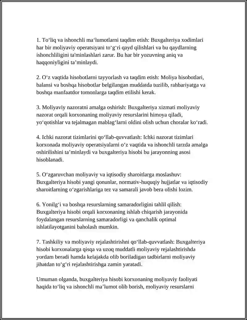 BUXGALTERIYA HISOBINING MILLIY STANDARTLARI 4