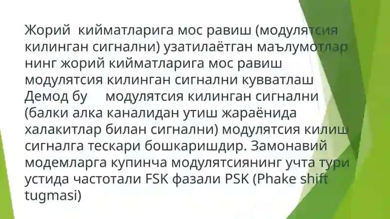 Axborot texnologiyalari va jaraoylar matematik modellashtirish fanidan bajarilgan mustaqil ish 4