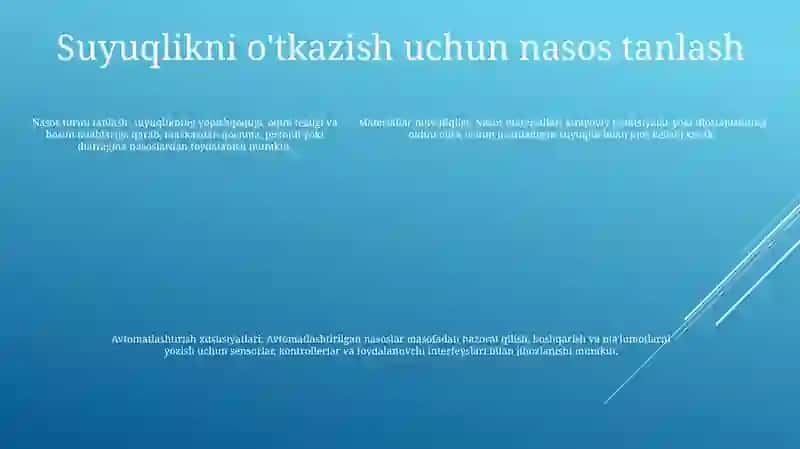 Suyuqliklarni Nasoslar Yordamida Uzatish Jarayonini Avtomatlashtirish 4