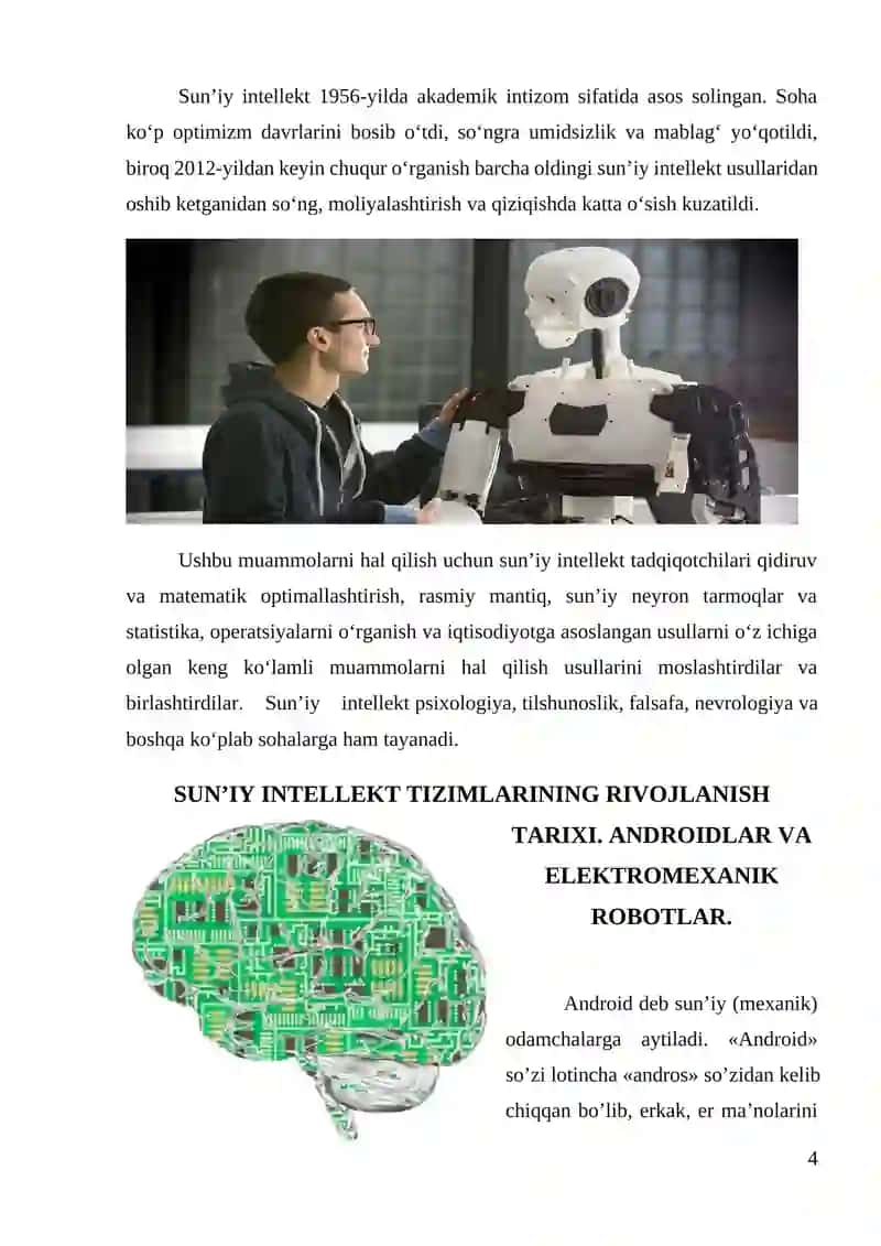 Sun’iy Intellekt Tizimlari 4