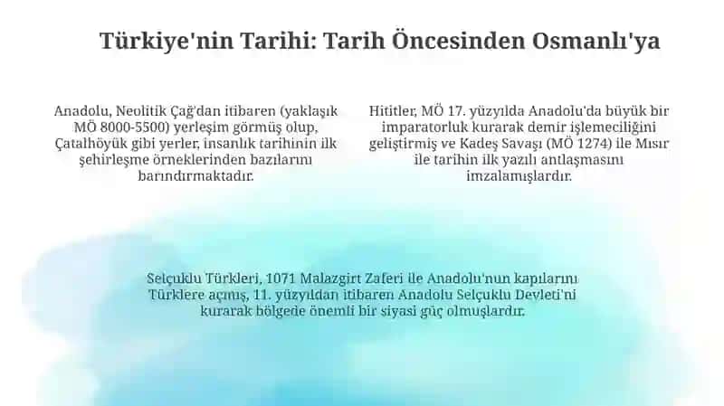 Türkiye hakkında bilgiler ve efsaneler 4