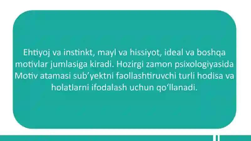 UMUMIY PSIXOLOGIYA FANIDAN TAQDIMOTI 4