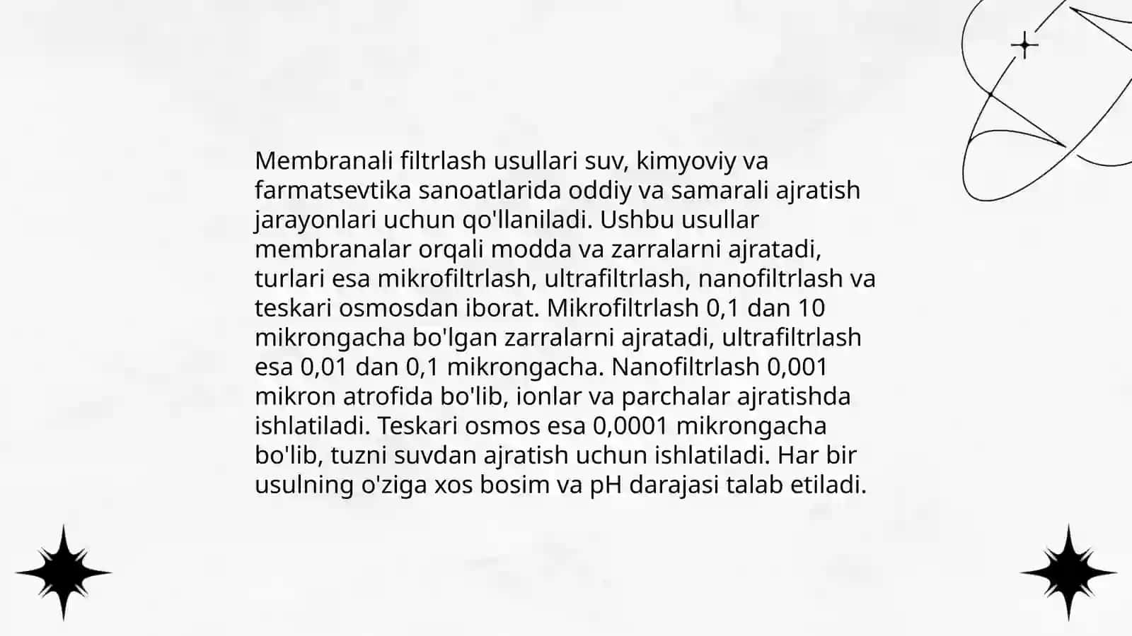 Shoʻr suvlarni chuchuklashtirish texnologiyalari 4