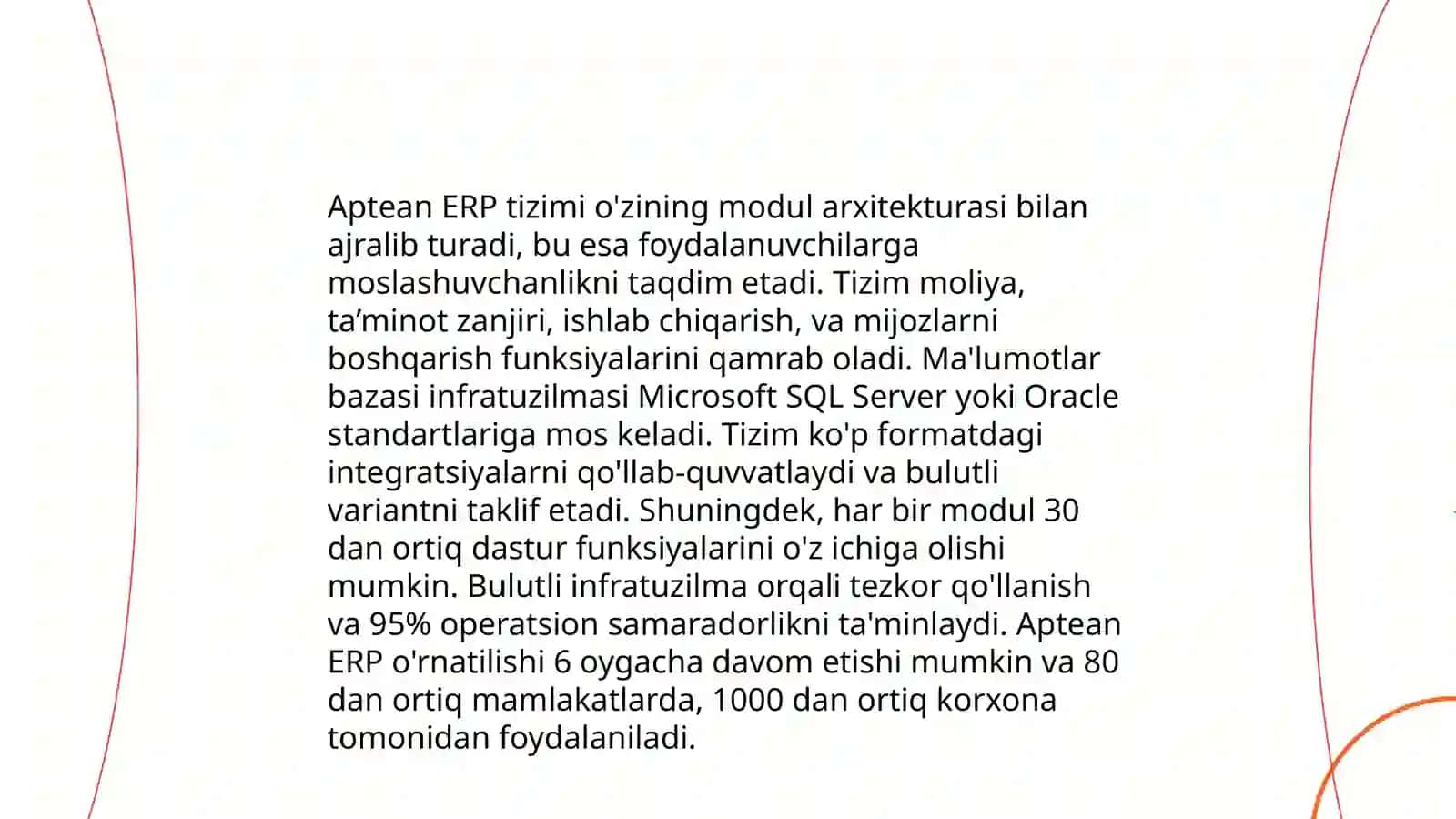 Aptean ERP-Turli sanoat tarmoqlari uchun muljallangan ERP tizimi 4