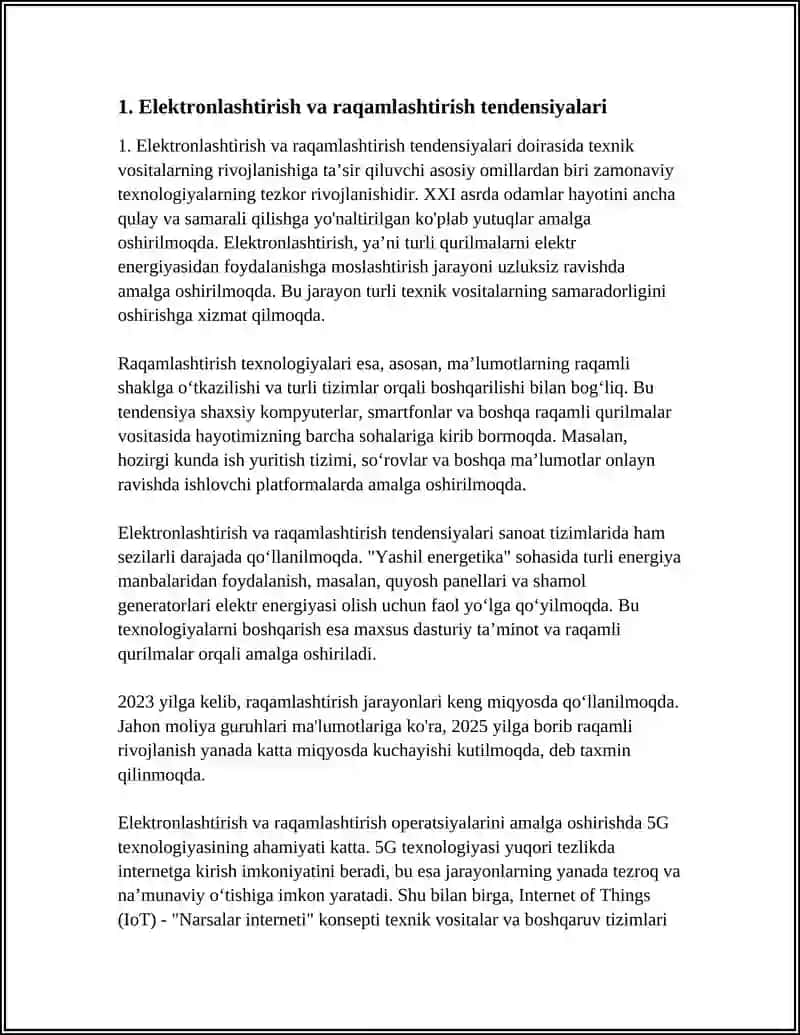 TEXNIK VOSITALARNING RIVOJLANISH TENDENSIYALARI 4
