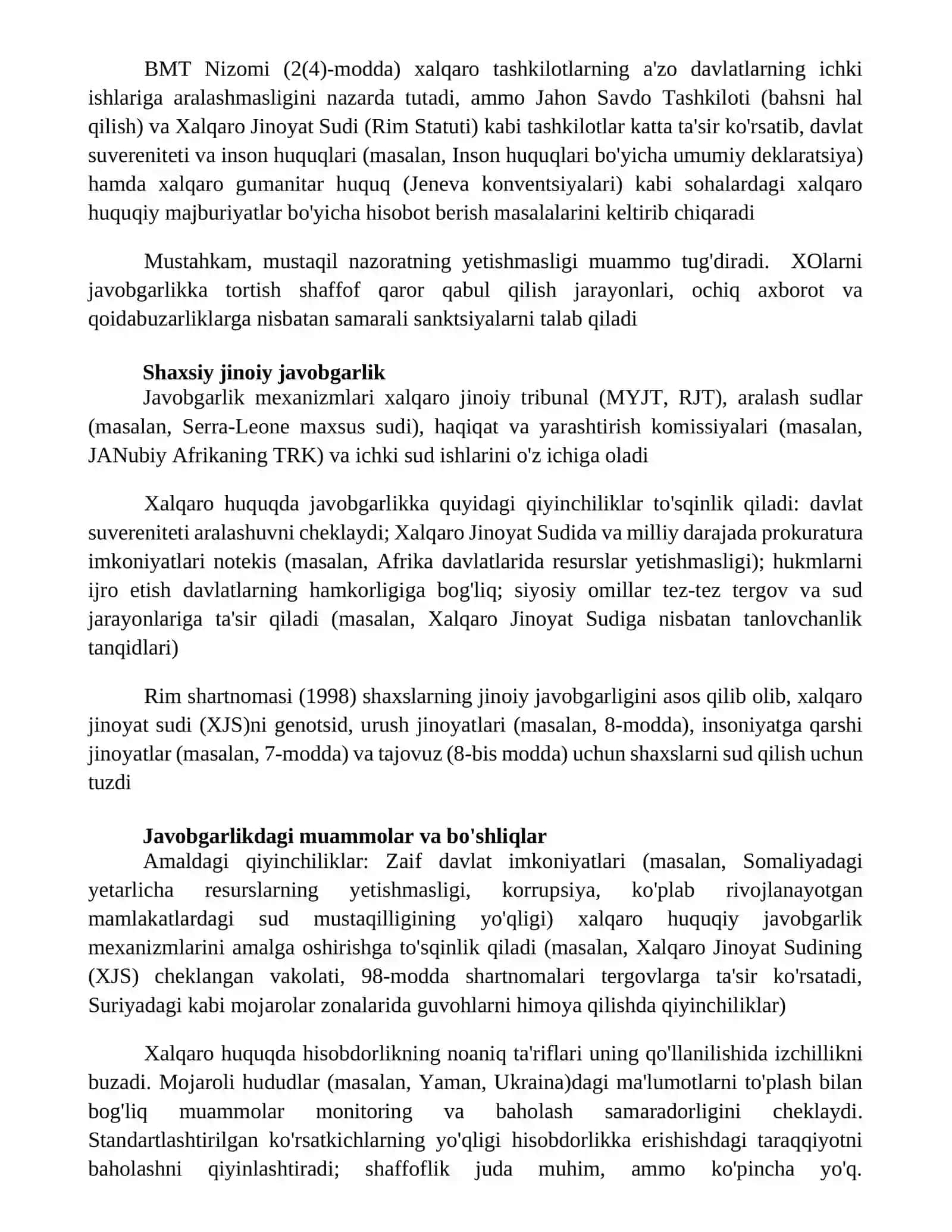 Xalqaro huquqda javobgarlik tushunchasi 4