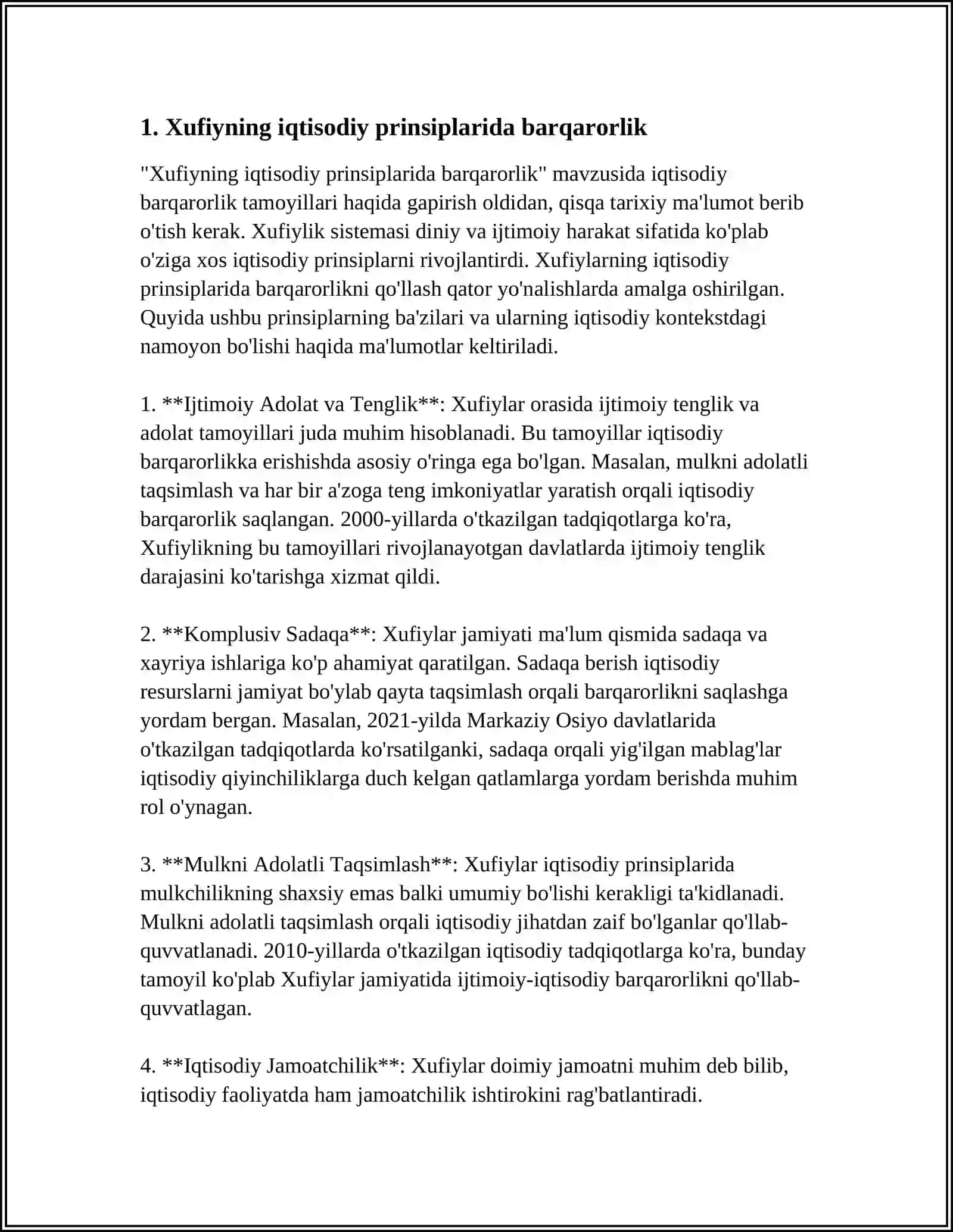 XUFYONA IQTISODIYOT 4