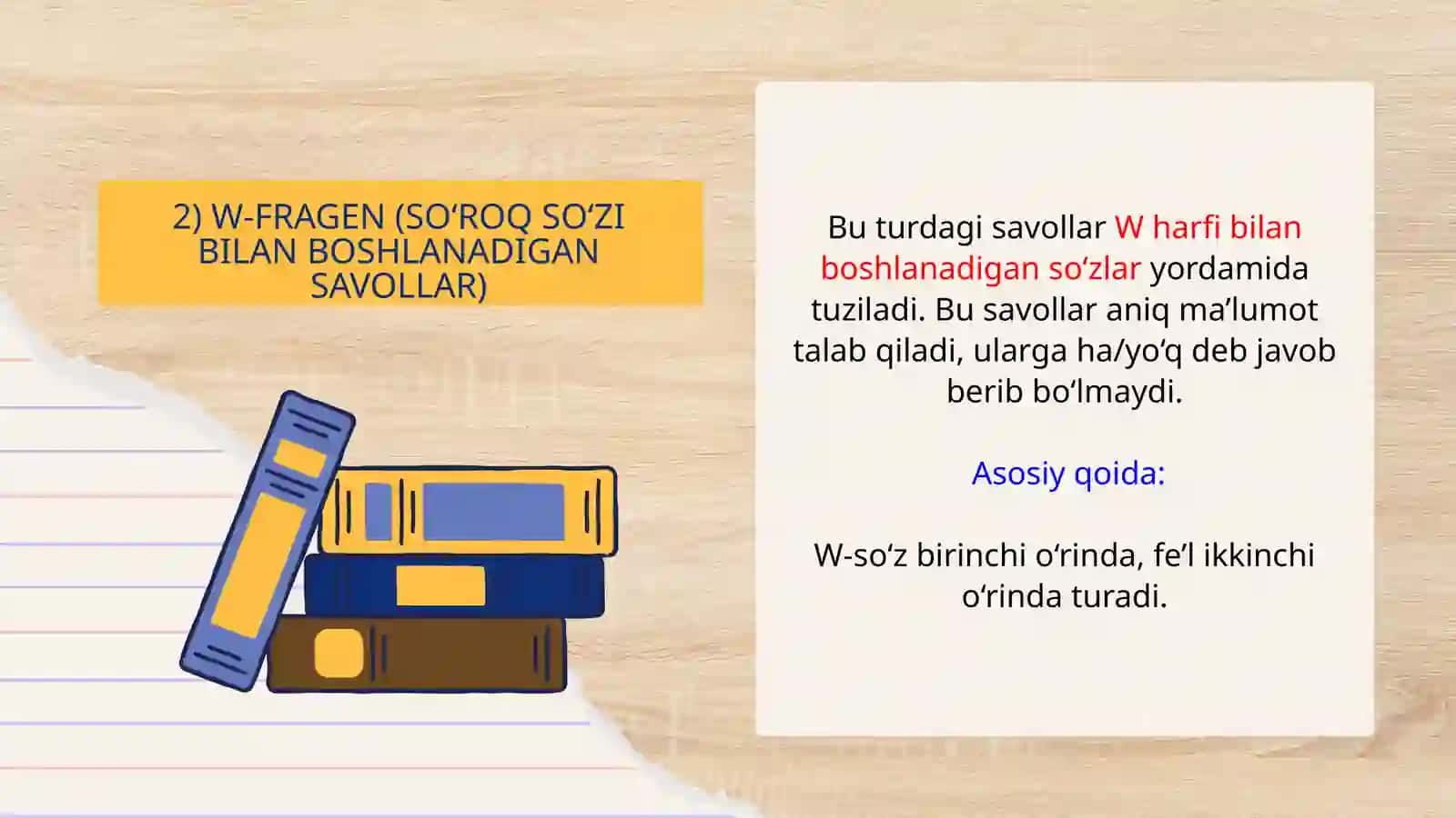 NEMIS TILIDA SO‘ROQ GAPLAR – TUSHUNTIRISH 4