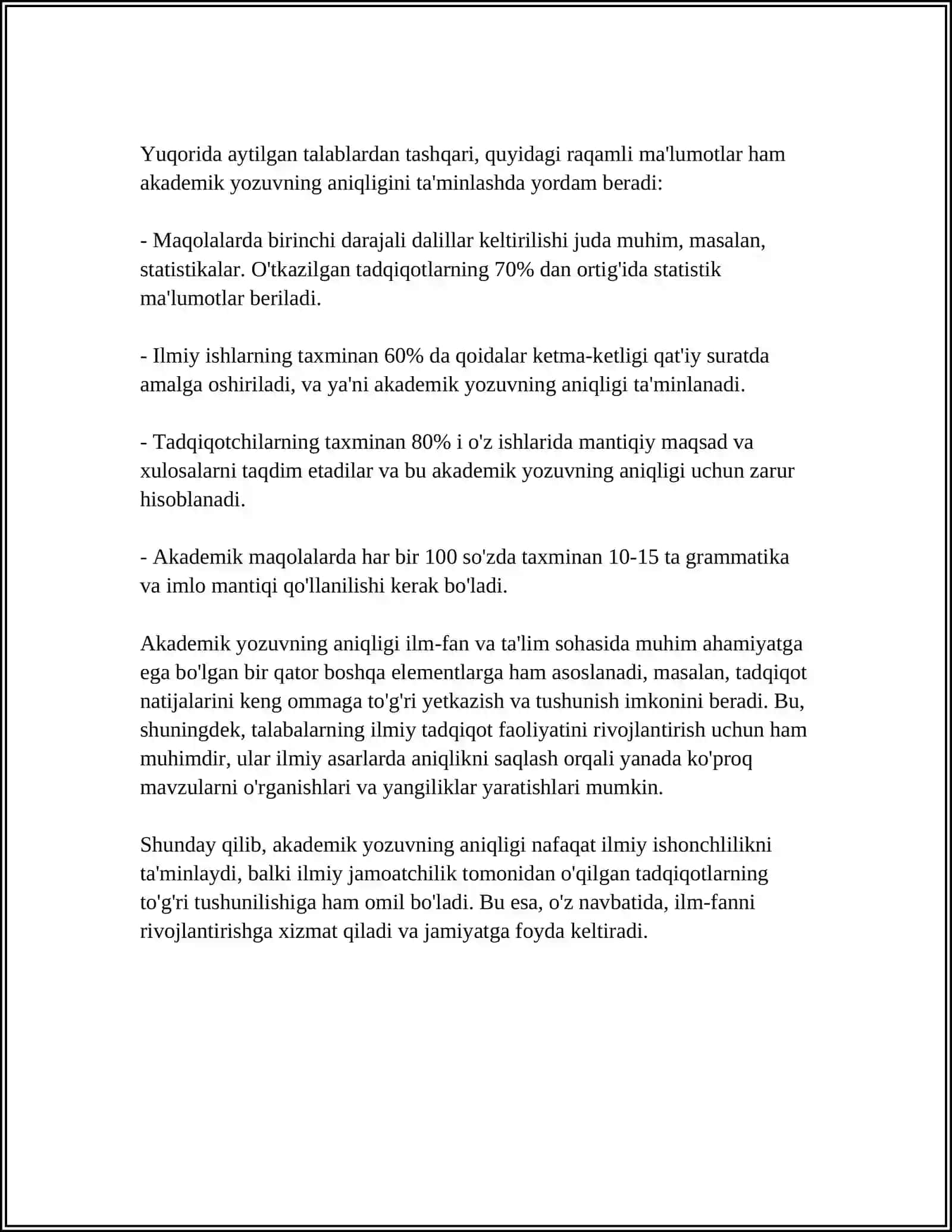 AKADEMIK YOZUVNING ASOSIY TAMOYILLARI VA UNING AHAMIYATI 4