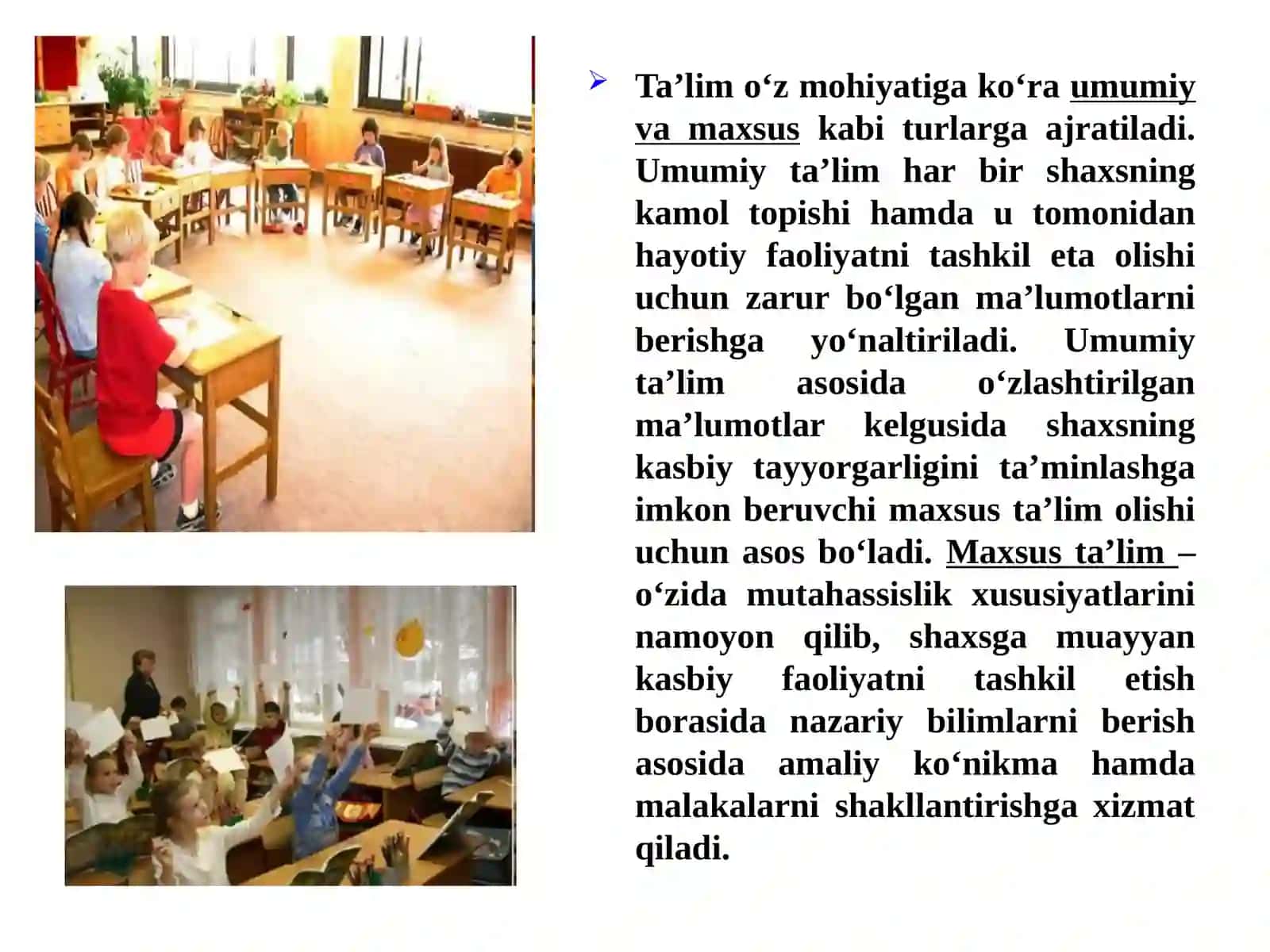 Maxsus pedagogika maqsadi, vazifalari, tarixi va soha sifatida jamiyatdagi o‘rni. 4