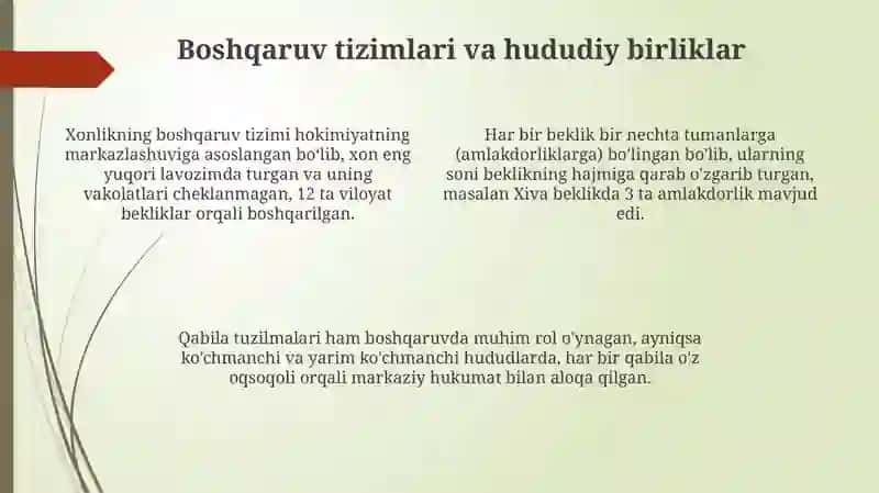 Xivaxonliginingmaʼmuriy-hududiyboʻlinishi 4