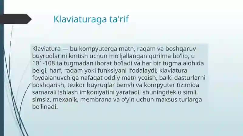 kompyuter qurulmalari haqida 4