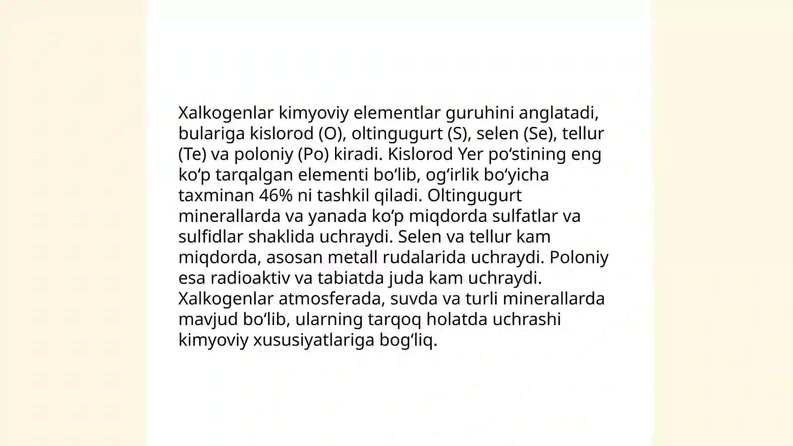 6-guruh elementlarining umumiy xususiyatlari 4
