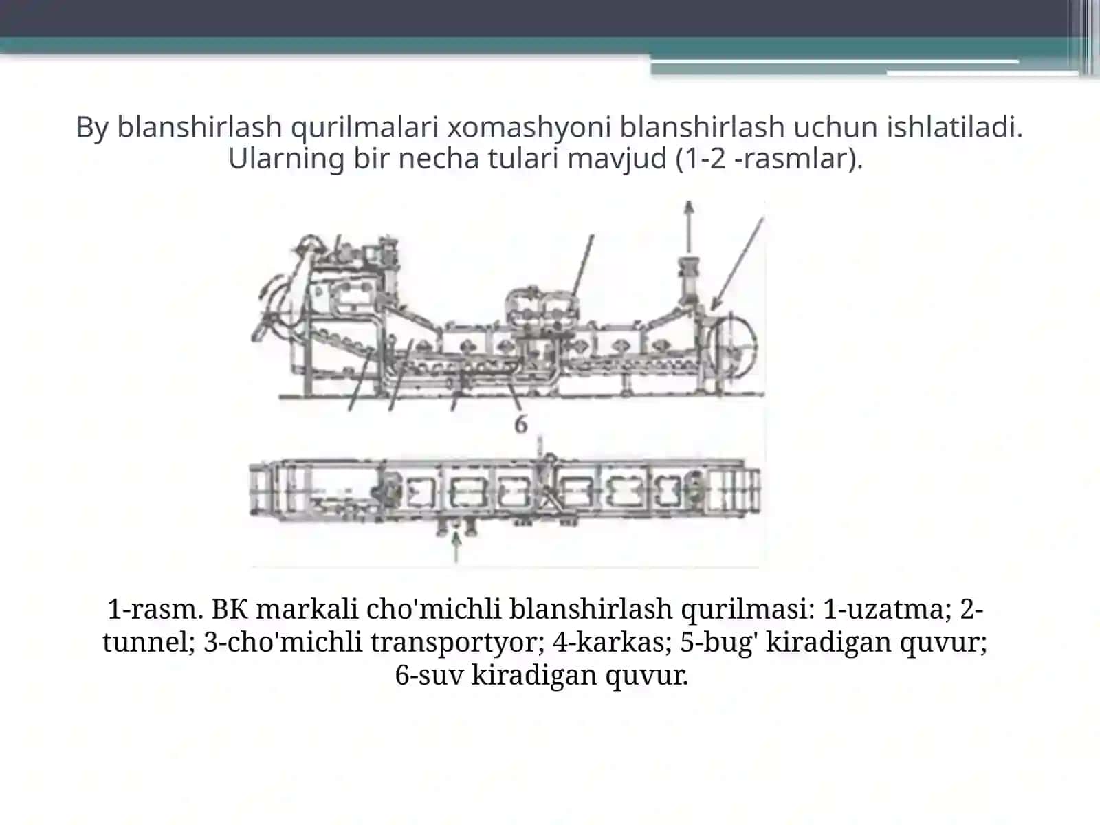 Texnologik qurilmalarning asosiy ko’rsatkichlari va ularga qo’yiladigan asosiy talablar 4