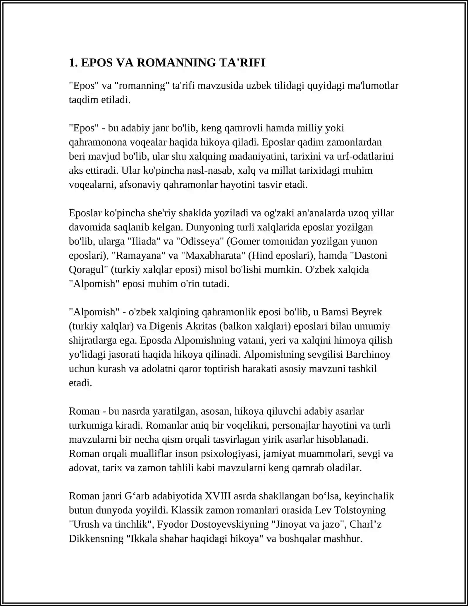 JABBOR ESHONQULNING “EPIK TAFAKKUR TADRIJI” ASARI TAHLILI 4