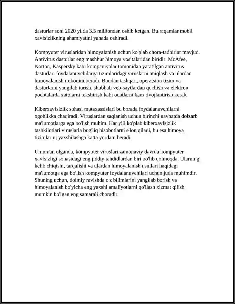 KOMPYUTER VIRUSLARI HAQIDA TUSHUNCHA 4