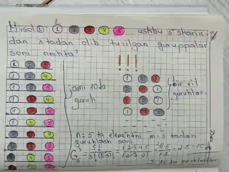 KOMBINATORIKA ELEMENTLARI 4