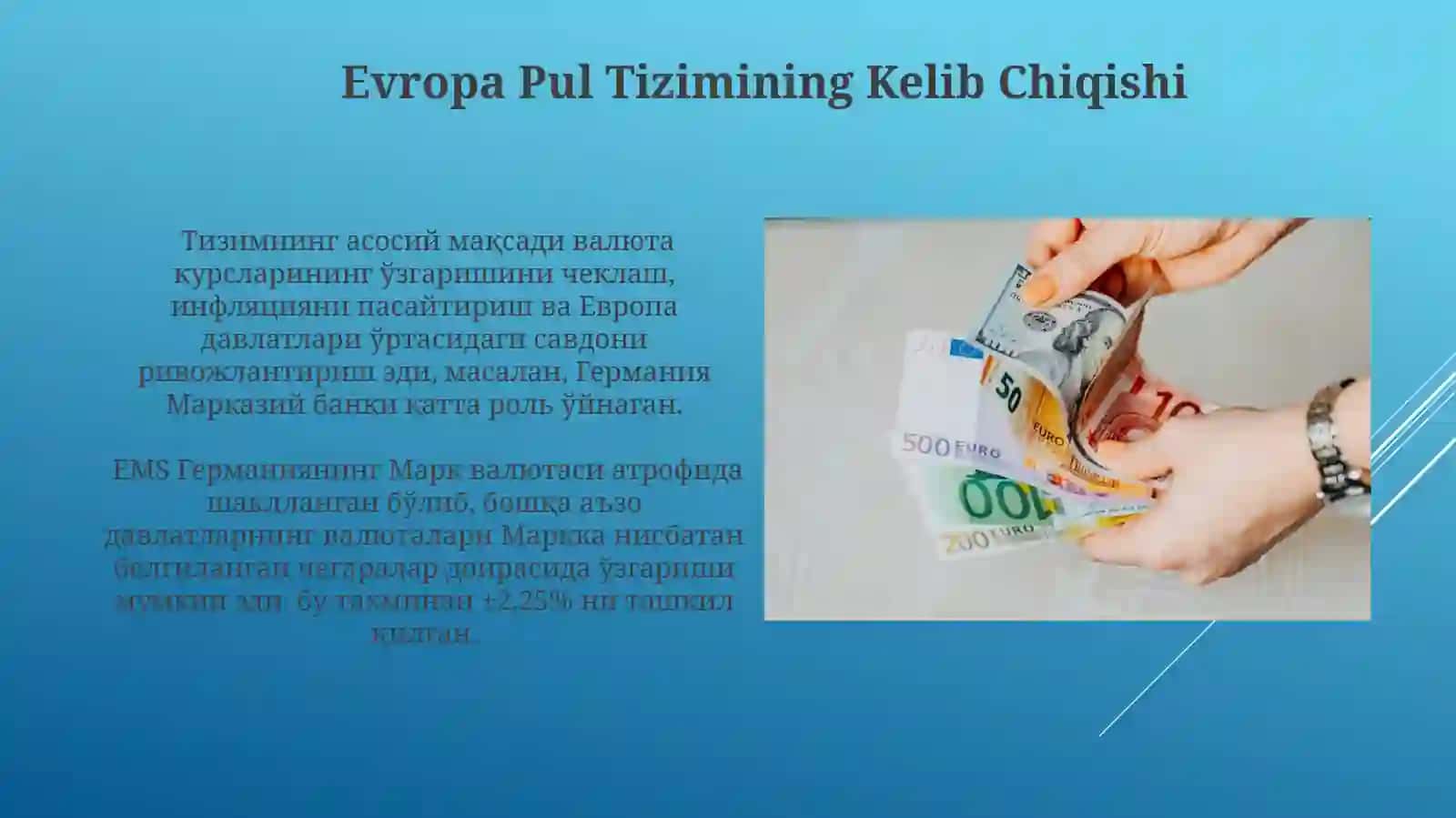 Evropa Pul Tizimi 4