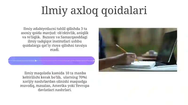 Ilmiy matnlarni tuzish qoidalari 4