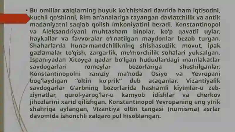 VI-XI asrlarda Vizantiya imperiyasi 4