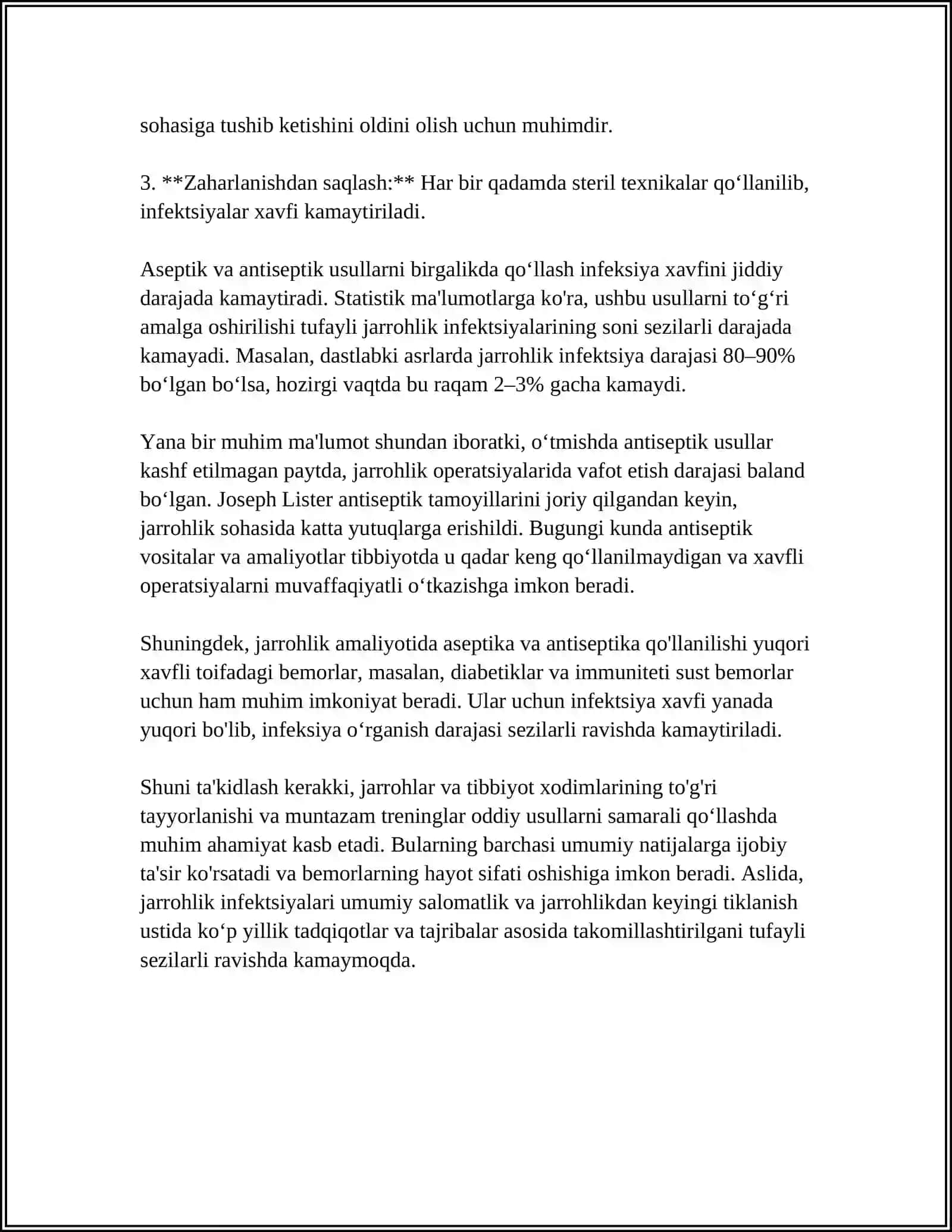 XIRURGIYADA GOSPITAL INFEKSIYANI PROFILAKTIKASI 4
