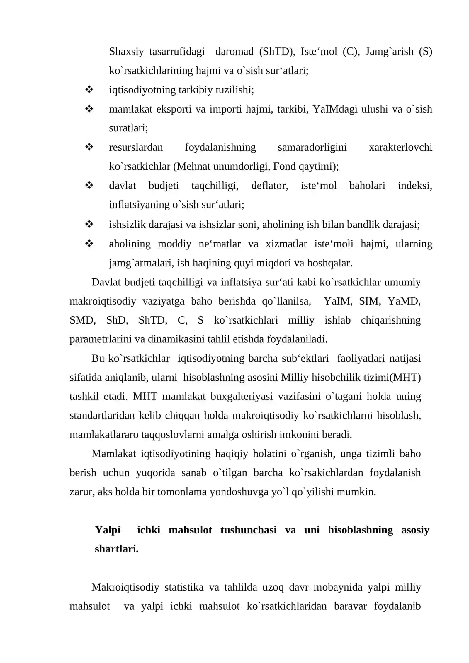 Asosiy makroiqtisodiy ko'rsatkichlar 4