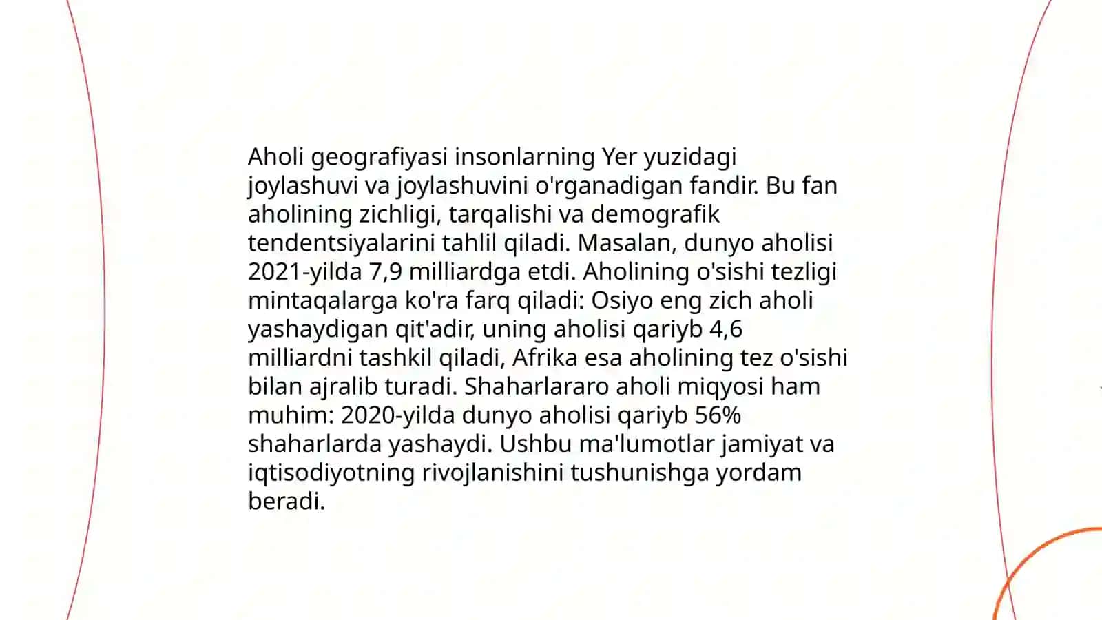 Aholi geografiyasining fan sifatida shakllanishi 4